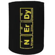 Alcohol Stubby Holder - Nerdy Periodic Table - Funny Novelty Birthday Gift Joke Beer Can Bottle