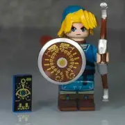 Custom Lego Link Minifigure, Breath Of The Wild, Legend Of Zelda, US Ships Free!