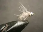 1 DOZEN SILVER BEAD HEAD HARE´S EAR NYMPHS FOR FLY FISHING - (BH-21)