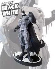 DC DIRECT Batman Black and White SIMON BISLEY STATUE NEW! Maquette DARK KNIGHT