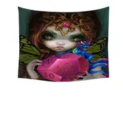 Chasing Dragons 12 Sided Dice Fairy Tapestry