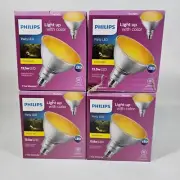 PHILIPS 469080 LED Lamp, PAR38 Bulb Shape, 13.5W, 120V 4 PACK