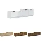 TV Cabinet Engineered Wood TV Stand Console HiFi Cabinet Multi Colours vidaXL