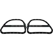 Covingtons C0025-B Front Dimpled Speaker Grilles - Black