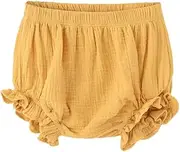 HahaNice Bloomers Baby Frilly Knickkers Diaper Cover for Baby Girls 6 Months - 3 Years