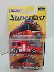 Matchbox 2005 Superfast #11 Dennis Sabre in Red - storage box 1/15,500