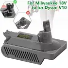 Battery Adapter Converter for Milwaukee 18V to for Dyson V10 Vacuum Cleaner Tool