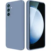 MCC For Samsung Galaxy S23 FE 5G Soft Liquid Silicone Shockproof Case Cover S23FE S711 [Grey Purple]