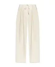 Theory Drawstring Pleated Pants US6,US4,US8 cream
