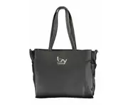 Byblos Black Polyethylene Women Handbag