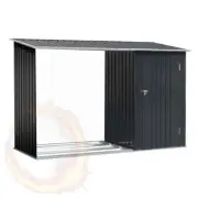 Giantz Garden Shed Outdoor Tool 2.49x1.04M Storage Workshop Galvanised Steel