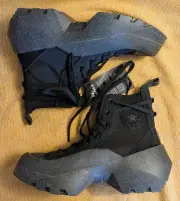 Converse Chuck 70 Geo Forma LS High Top Sneaker Boot NEW Black W6 M4 Chunky Shoe