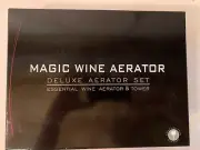 Magic Deluxe Wine Aerator Set Essential Decanter Gift Box