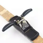 Adjustable Woodworking Hand Plane with Manganese Steel Blade Metal Construction for Smooth Shaving Fine Wood Peeling Man