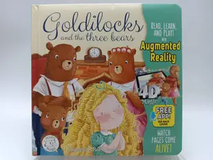 【月界1S2】Goldilocks and the Three Bears－厚皮精裝本．厚頁書_Nat〖少年童書〗DCT