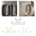 3 Pieces Space Saving Hangers Clothes Storage Hangers for Coat Clothes Coats