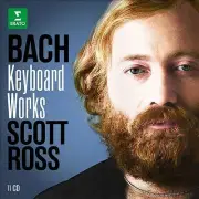 J.S. BACH / SCOTT ROSS Keyboard Works 11CD BOX SET BRAND NEW Harpsichord & Organ
