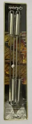 Grill Mark Stainless steel 4 Skewers 16.5" Kabob Grill New