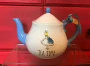 Rae Dunn Disney Alice In Wonderland Tea Time Tea Pot NWT