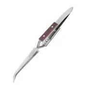 Soldering Clip Bouncing Soldering Welding Fixed Tweezers Curved Mouth Cramp