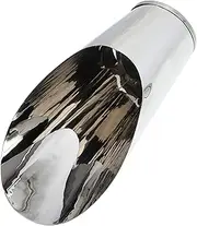 Stainless Steel Garden Scoop Durable Soil Scooper for Planting Transplanting Moving Flowers Vegetables and Seedlings Lightweight Handheld Gardening Tool for Outdoor Use