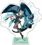 Lynette Figure Stand Genshin Impact Characters Acrylic Ornaments Game Model Collections Peripheral