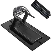 Foldable Treadmill Walking Pad Mat,Exercise Bike Mats for Carpet/Hardwood Floors, Mat for Under Treadmill/Rowing on Carpet, Foldable Exercise Equipment Mat, Noise Shock Absorption