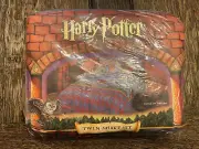 nwt HARRY POTTER Cloak Of Dreams Twin Sheet SET bedsheets Rare Discontinued NOS
