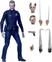 NECA Ultimate T-1000 Terminator Action Figure, 2-7"
