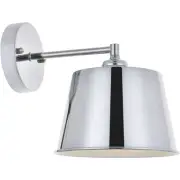 Living District LD4058W8C Nota 1 Light 8 inch Chrome Wall Sconce Wall Light