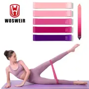 WOSWEIR Elastic Resistance Bands Yoga Training Gym Fitness Gum Pull Up Assist Ru