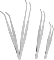Professional Landscaping Tweezers 4pcs Portable Tweezers for Planting Teaching Tool