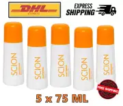 5 x 75ML Nu Skin Scion Whitening Under Arm Deodorant Roll-On 24 Hour Protection