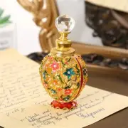 10ml Flat Flower Pattern Perfume Bottle Modeling Bathroom Table Dresser Mirror