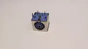 Purple PS2 Keyboard PCB Right Angled Socket for Retro Projects