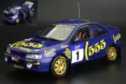 Model Car Rally Scale 1:18 SunStar Subaru Impreza 555 Hong Kong 1994 Rallye