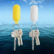 2.5cm Floating Keychain Buoyant Key Ring 2pcs ABS Marine Water Hot Sale