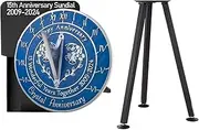 MEDIEVAL CRAFT 15th Crystal Wedding Anniversary 2024 Sundial with Stand