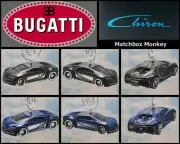 Bugatti Chiron Super Car 1/64 Scale Custom Christmas Ornament Adorno Veyron