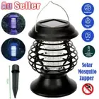 Solar Mosquito Killer Lamp Fly Trap Zapper Catcher Bug Insect In door Outdoor AU