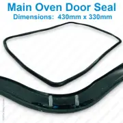 Main Oven Door Seal For NEFF Cooker Rubber Gasket with Clips