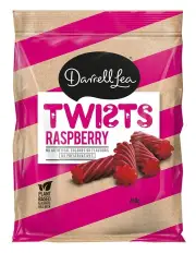 [Darrell Lea] Raspberry Twist 280g