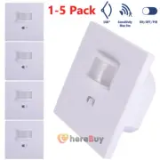 AC100-240V Infrared PIR Motion Sensor Detector Outdoor Wall Light Switch For LED