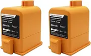 2-Pack Replacement Battery for LG Cord Zero A9 A9N Multi Surface A9K Evolve PN EAC63382205 EAC63758601 EAC63382206 (25.2V/ 2300mAh)