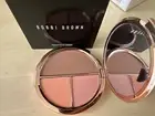 Bobbi Brown Face & Cheek Palette LIGHT bronzing powder *gold light* blush