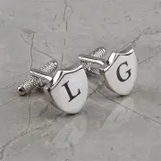 Shield Personalised Cufflinks