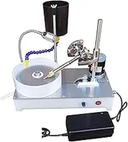 Precision Jewelry Stone Polishing Machine Molding Machine Faceting Machine DC Stepless Speed Angle Grinder Multiple Application Scenarios