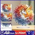 Unicorn Special Shaped Diamond Painting Tabletop Ornaments Kit Home Table Decor