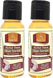 Khadi Pure Herbal Onion Hair Serum, 50 ml (Pack of 2)