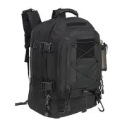Large Military Bug Out Bag 3 Day Pack Expandable Backpack Army Daypack Black